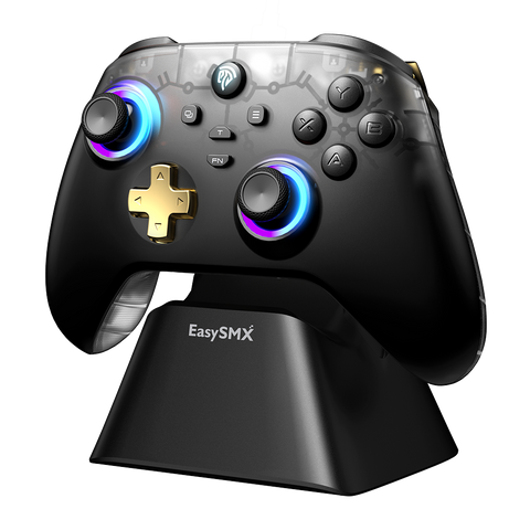 EasySMX® D05 Multiplatform Gaming Controller with Smart Charging Dock, Hall Effect Joysticks and Triggers