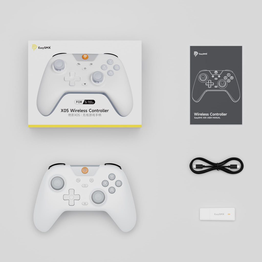 EasySMX X05 Gaming Controller Package