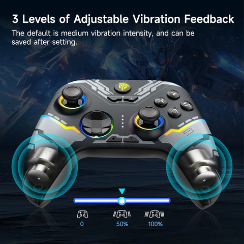 EasySMX X15 Gaming Controller Vibration